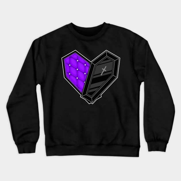 Vampire Heart Crewneck Sweatshirt by RavenWake